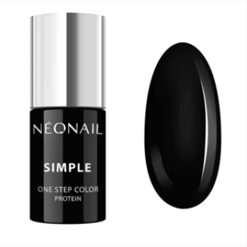 Гель-лак для ногтей Simple One Step color protein 3in1(Base/Color/Top) NeoNail - Dark 8055 - 7,2 ml