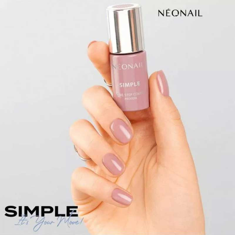 Simple One Step color protein 3in1(Base/Color/Top) NeoNail - Fabulous 8167 - 7,2 ml