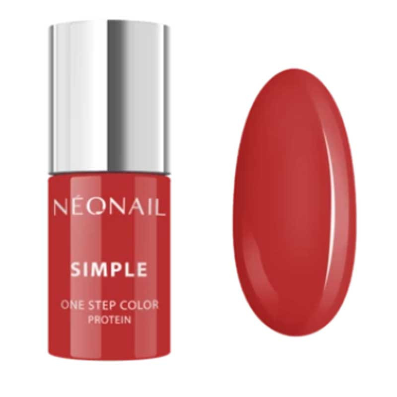Гель-лак для ногтей Simple One Step color protein 3in1(Base/Color/Top) NeoNail - Loving 7815 - 7,2 ml