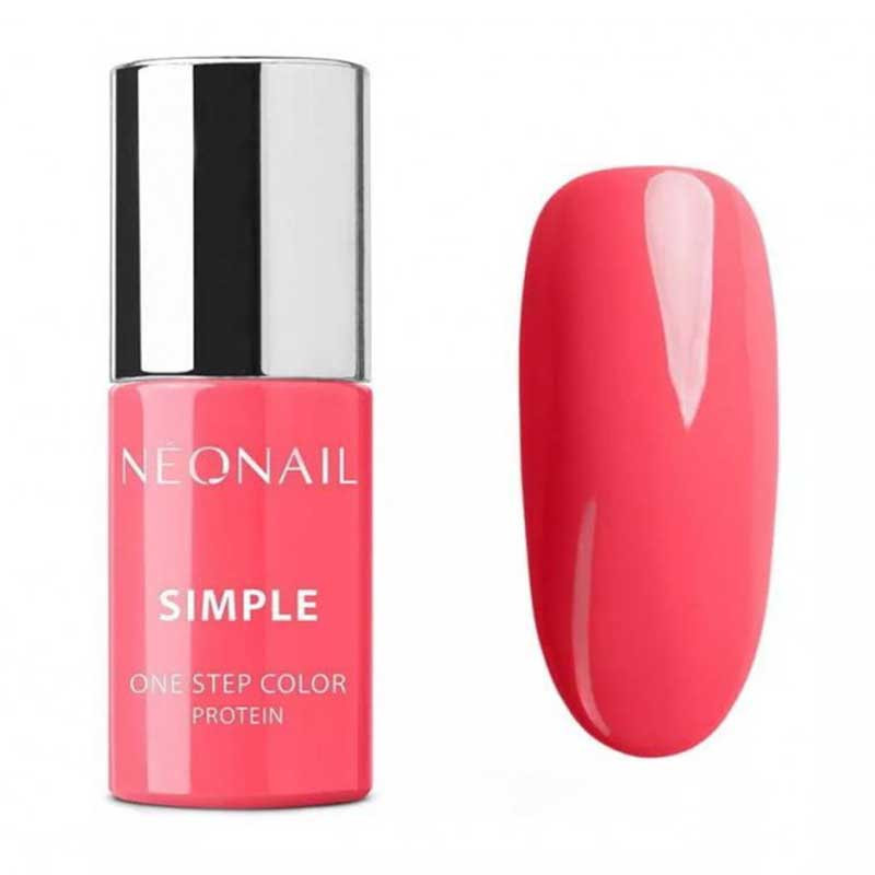 Гель-лак для ногтей Simple One Step color protein 3in1(Base/Color/Top) NeoNail - Explorer 8139 - 7,2 ml