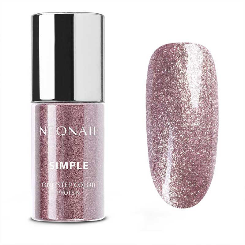 Гель-лак для ногтей Simple One Step color protein 3in1(Base/Color/Top) NeoNail - Incredible 9458 - 7,2 ml