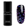 Top Glow Violet Aurora Flakes NeoNail - 7,2 ml