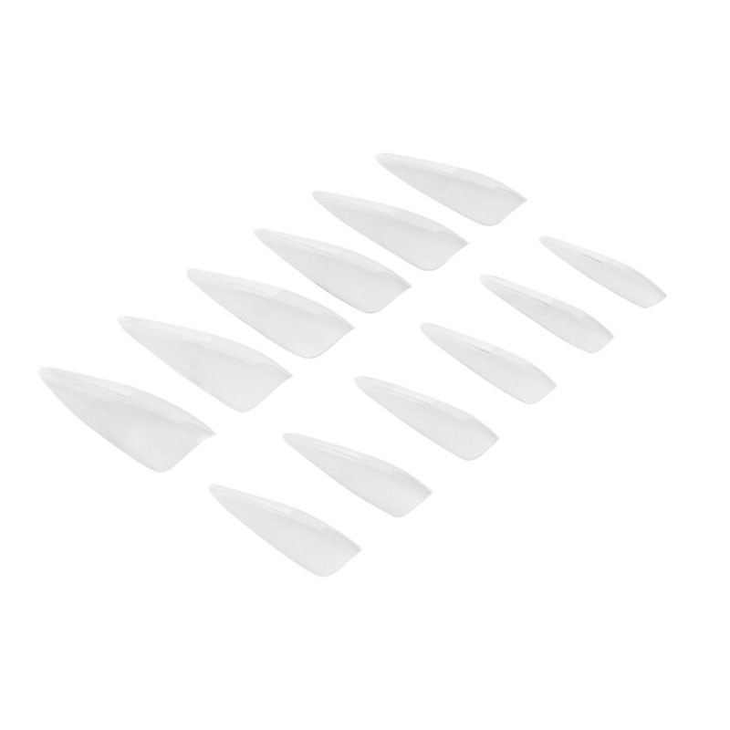 Gel Tips NeoNail 01 Oval, Clear - 300 pcs