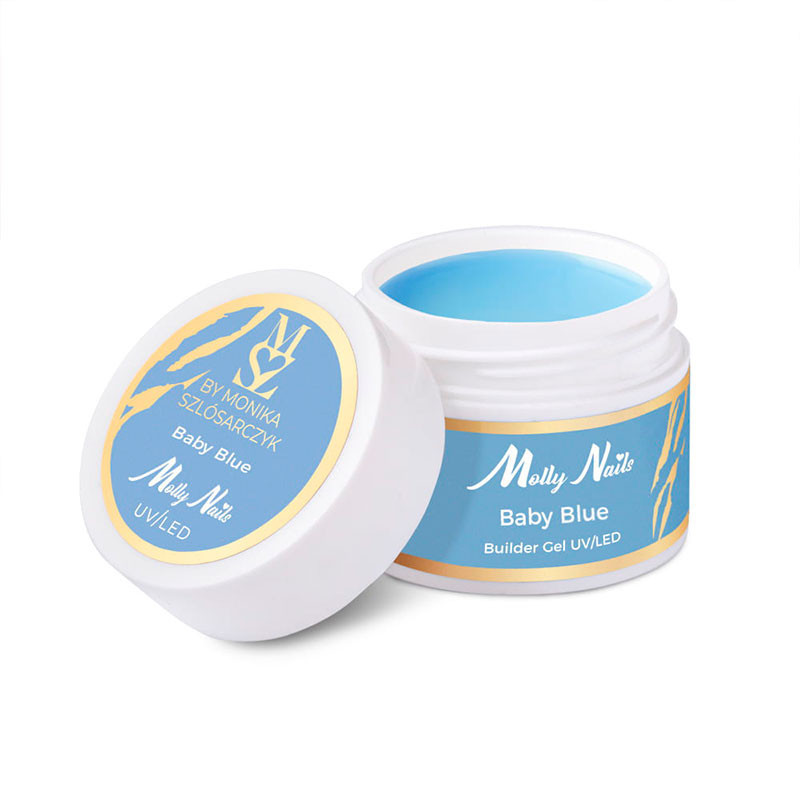 Builder gel Baby Blue MollyLac - 15 g