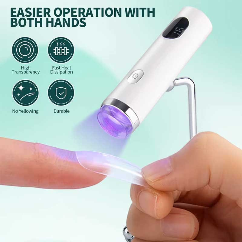 Väike küünelamp NailPop Led Nails Lamp 3W Nail Dryer UV Lamp 360°
