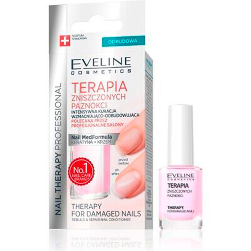 Nail Therapy Terapia For Damaged Nails - Eveline - 12ml