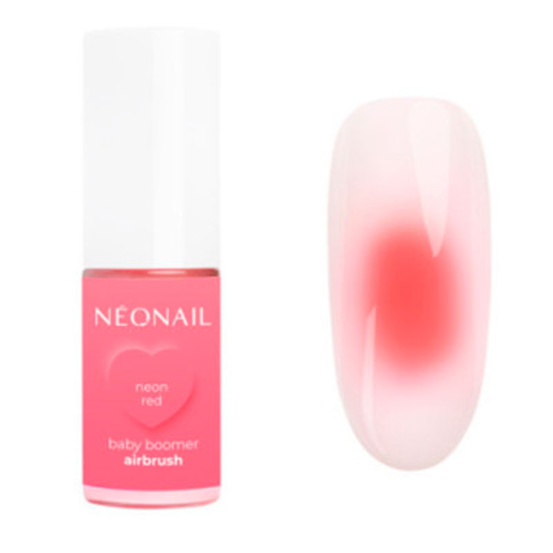 Baby Boomer Airbrush NeoNail, 5g - Neon Red