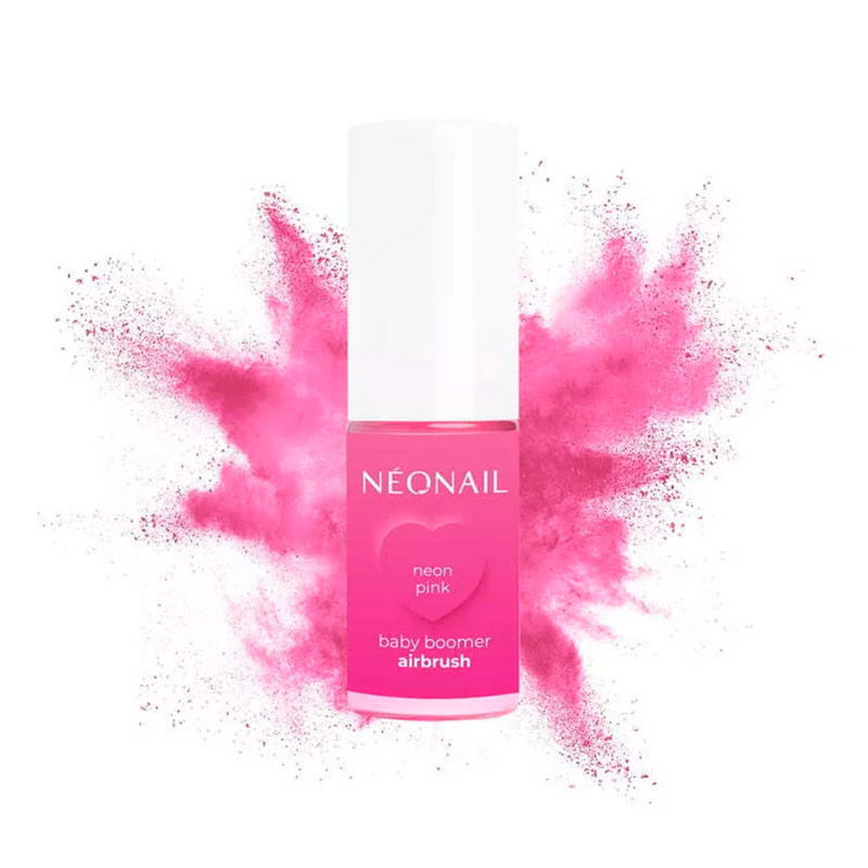 Baby Boomer Airbrush NeoNail, 5g - Neon Pink