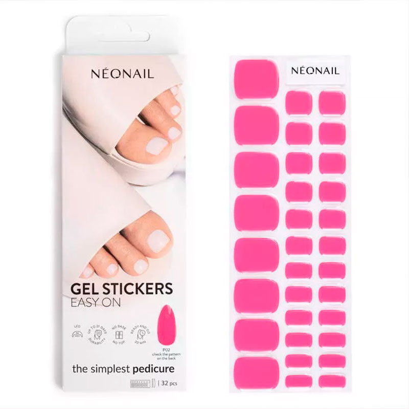 Гелевые наклейки для маникюра NeoNail Easy On P02