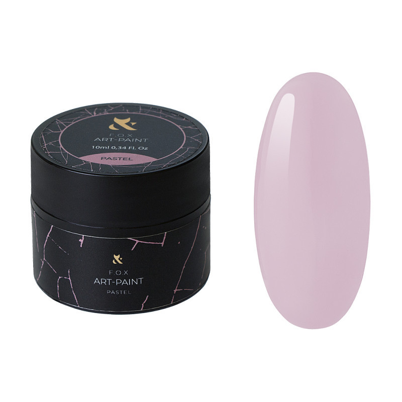 Värviline geel F.O.X Art-Paint, Pastel - 10 ml