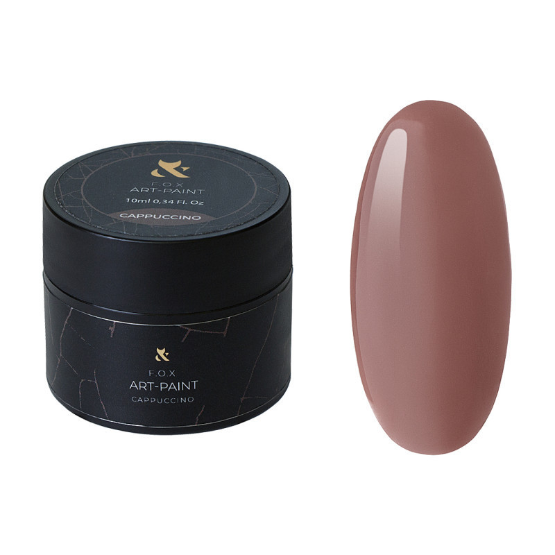 Värviline geel F.O.X Art-Paint,Cappuccino - 10 ml