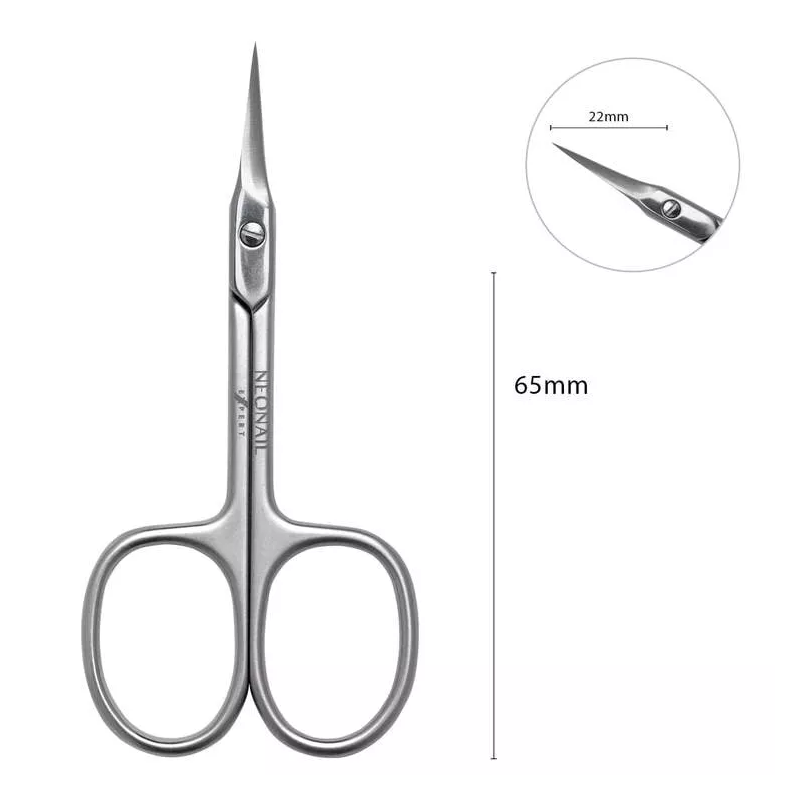 Professional cuticle scissors NeoNail EXPERT „PRO” - CS-65 -22 mm