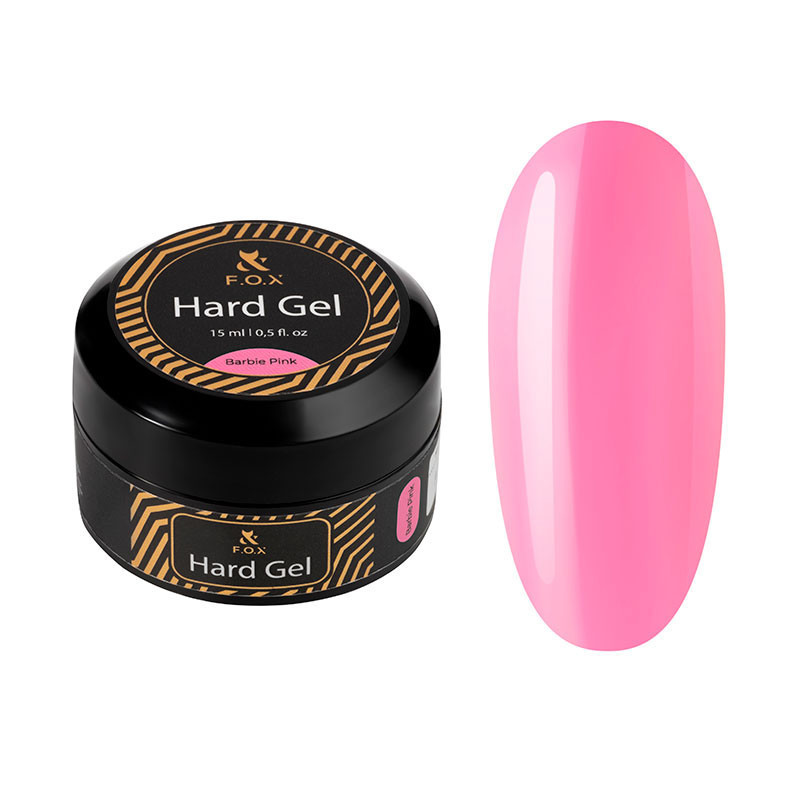 Hard gel F.O.X - Barbie Pink -15 ml
