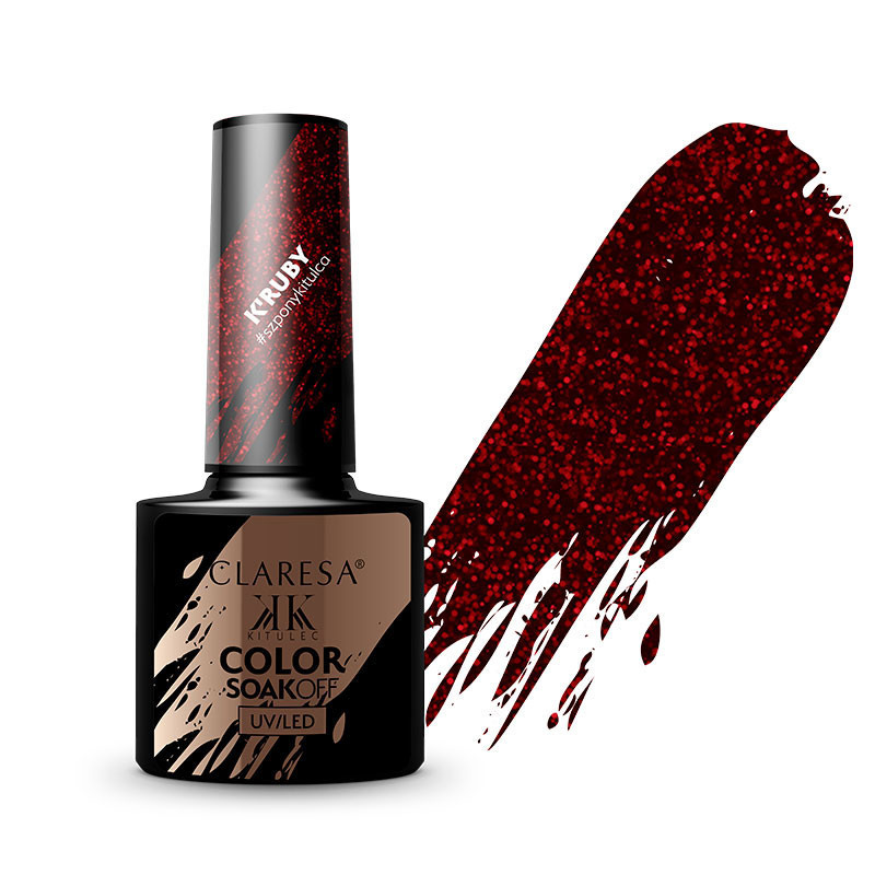 Color gel polish Claresa K'Ruby - 5 g