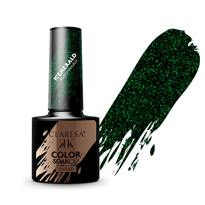 Color gel polish Claresa K'Emerald  - 5 g