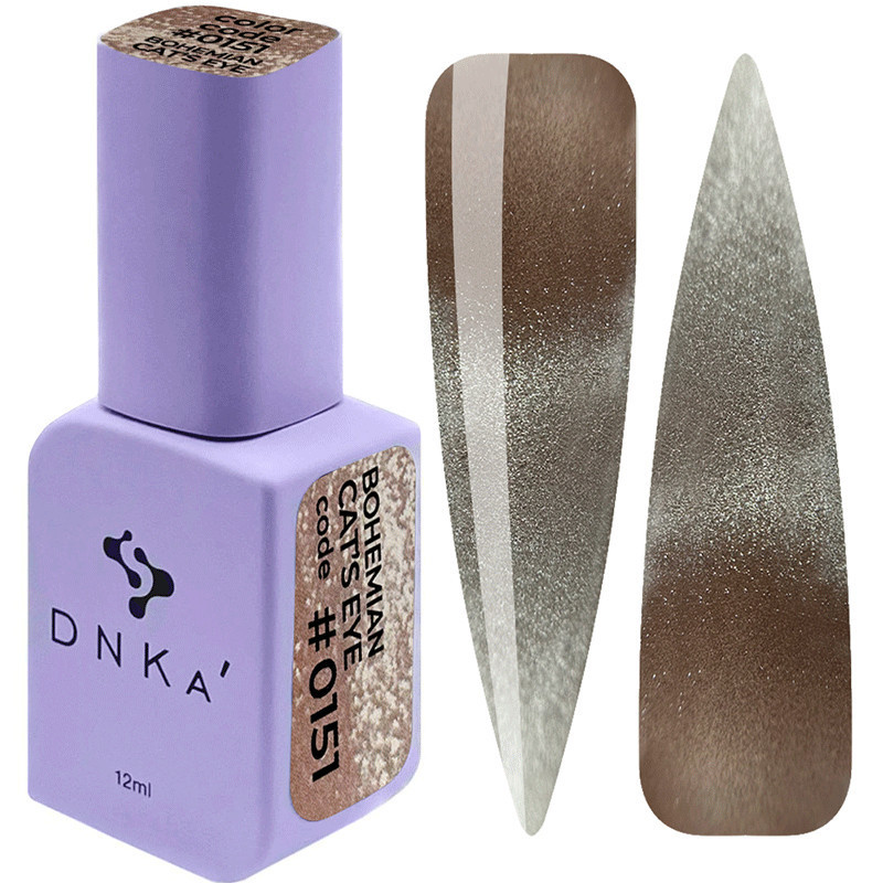 Цветной гель-лак Bohemian Cat Eye DNKa No. 0151 - 12 ml