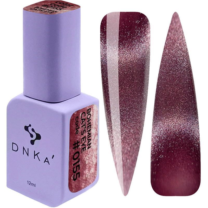 Gel Polish Color Bohemian Cat Eye DNKa No. 0155 - 12 ml