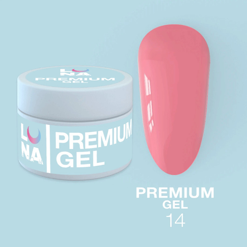 Premium-pidennysgeeli LUNAMOON Nr 14 - 15ml