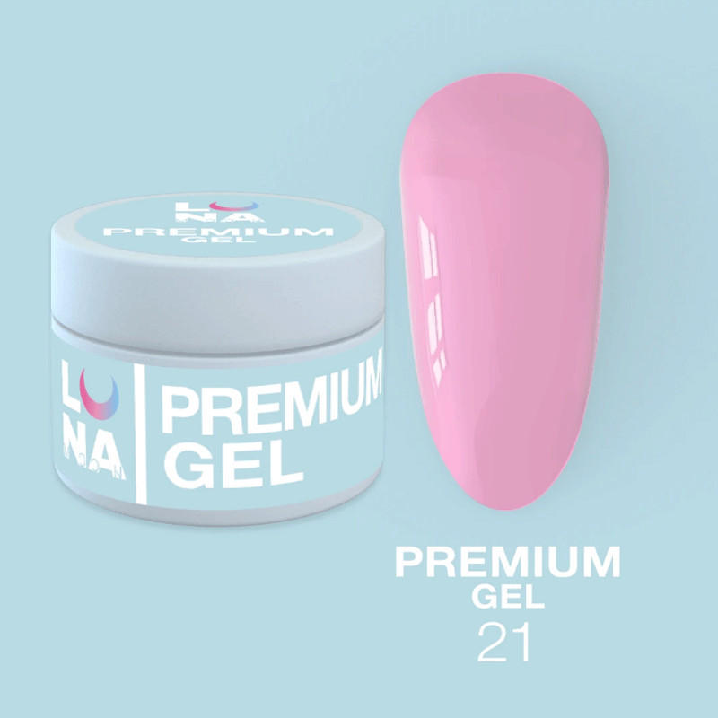 Premium-pidennysgeeli LUNAMOON Nr 21 - 15ml
