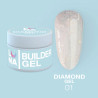 Diamond -pidennysgeeli LUNAMOON Nr 1 - 15ml