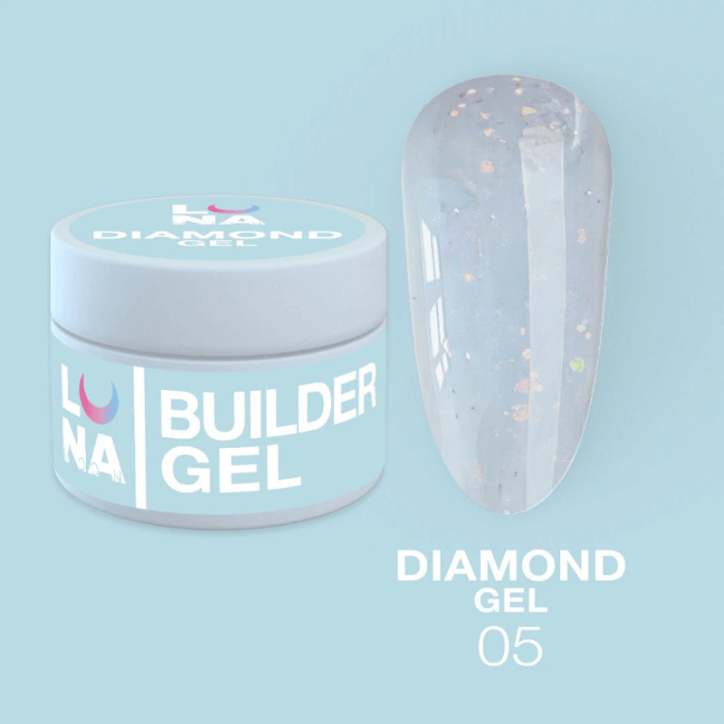 Гель для наращивания Lunamoon Diamond Gel Nr 5 - 15ml
