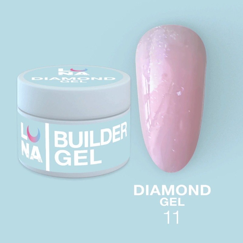 Гель для наращивания Lunamoon Diamond Gel Nr 11 - 15ml