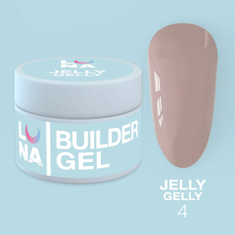 Jelly Gel - Lunamoon Jelly Gelly Nr 4 - 15ml