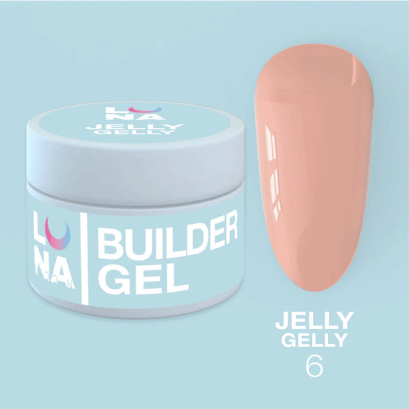 Jelly Gel - Lunamoon Jelly Gelly Nr 6 - 15ml