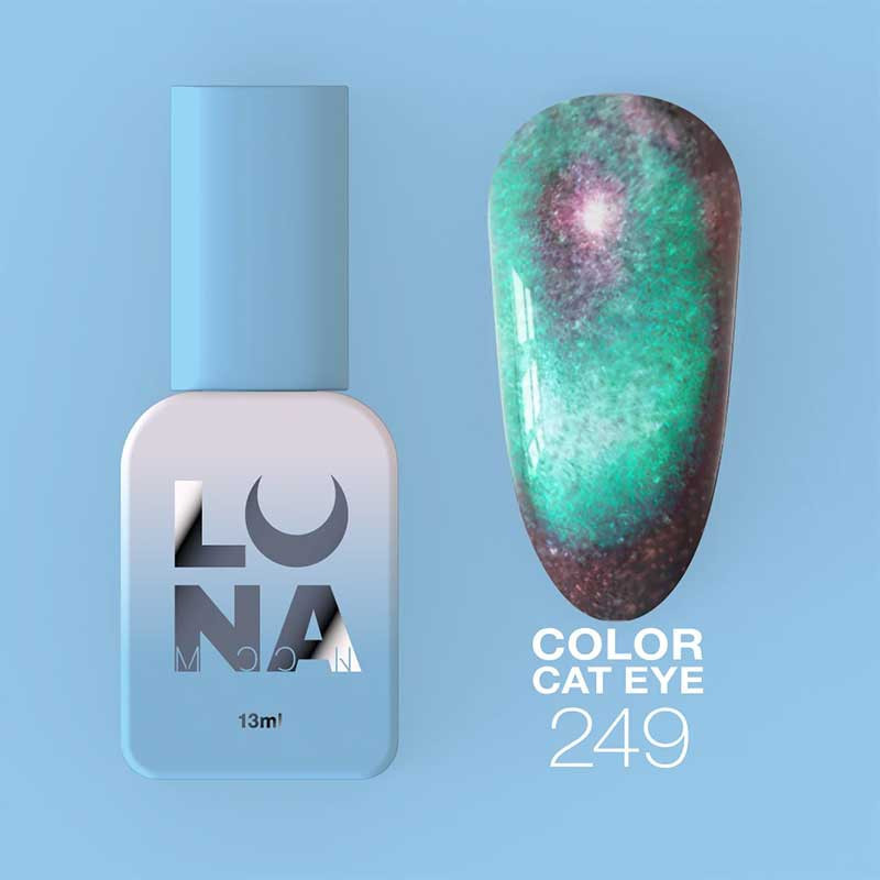 Colored gel polish Lunamoon Nr 249 - 13 ml