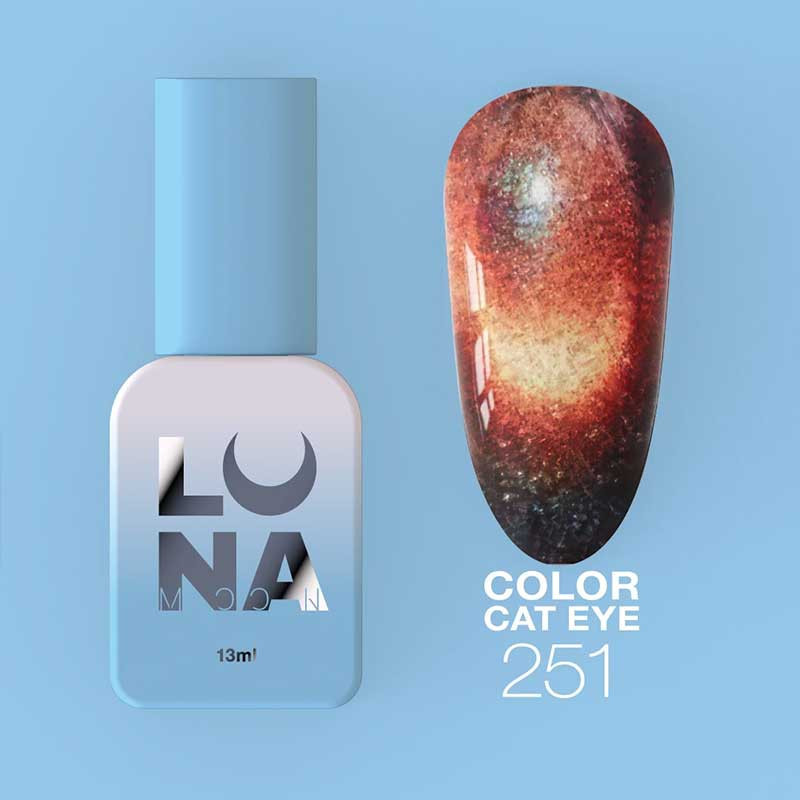 Colored gel polish Lunamoon Nr 251 - 13 ml