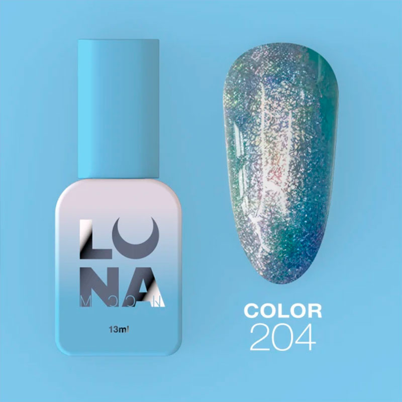 Colored gel polish Lunamoon Nr 204 - 13 ml