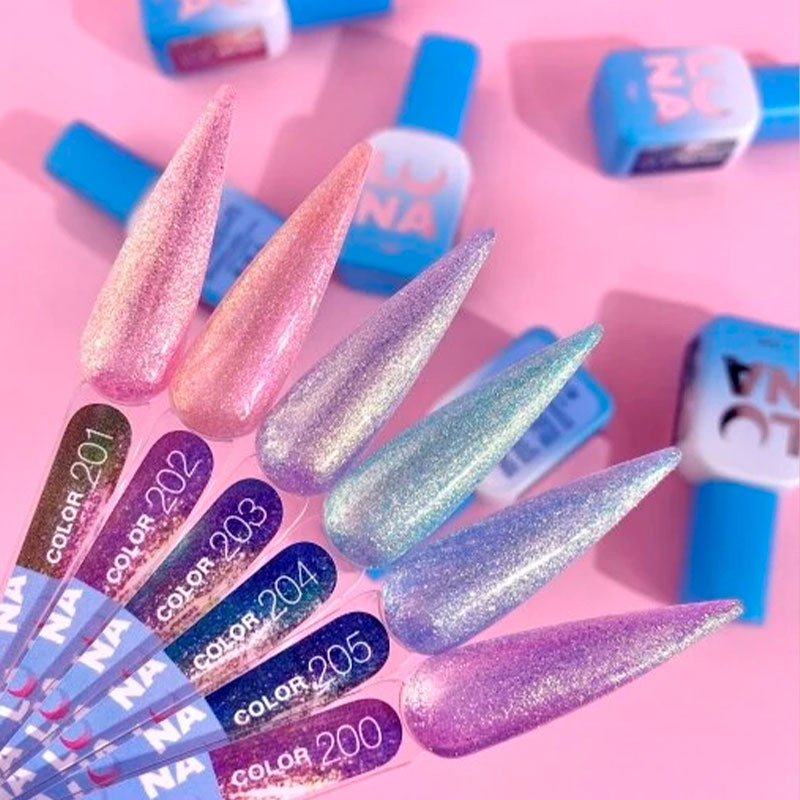 Colored gel polish Lunamoon Nr 204 - 13 ml