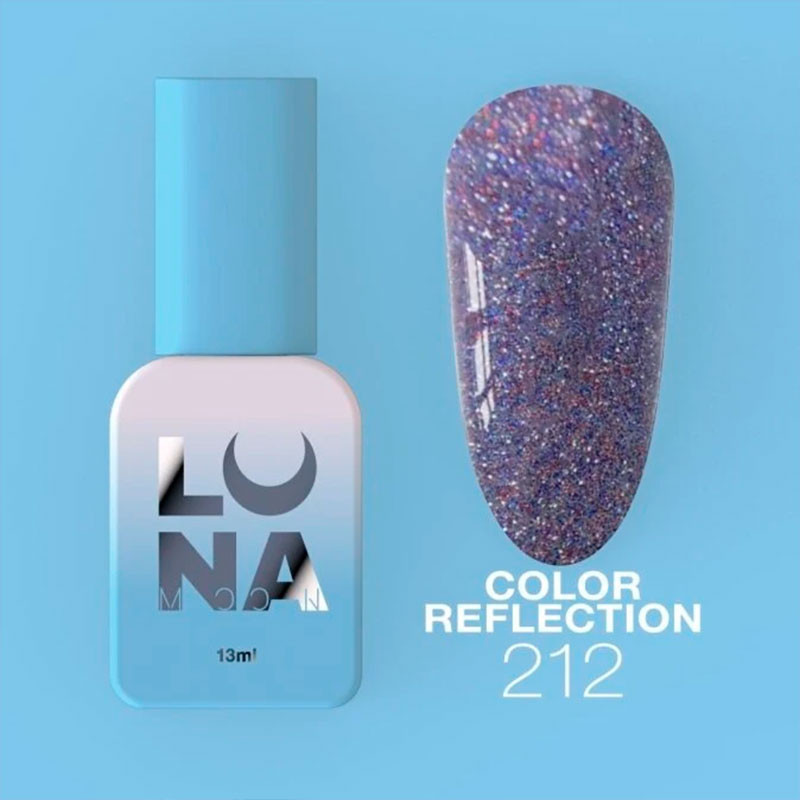 Colored gel polish Lunamoon Nr 212 - 13 ml