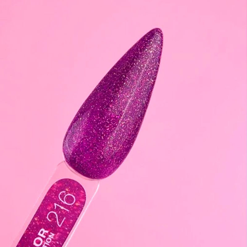 Colored gel polish Lunamoon Nr 216 - 13 ml