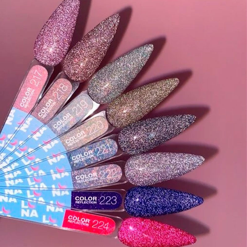 Colored gel polish Lunamoon Nr 221 - 13 ml