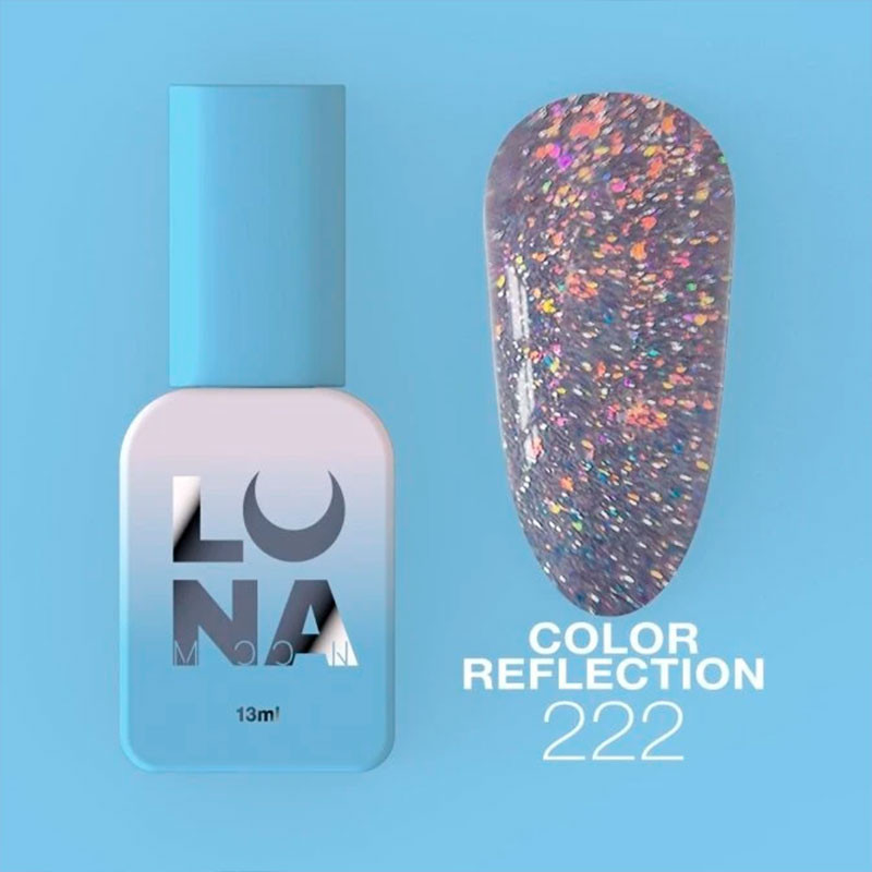 Colored gel polish Lunamoon Nr 222 - 13 ml