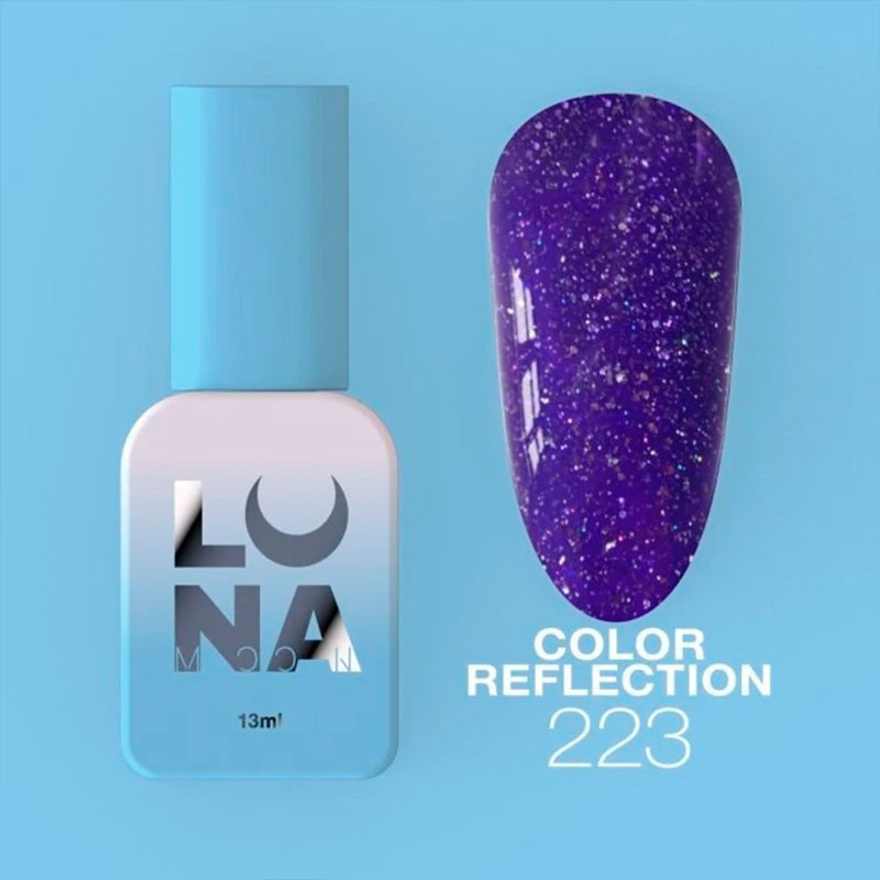 Värviline geellakk Lunamoon Nr 223 - 13 ml