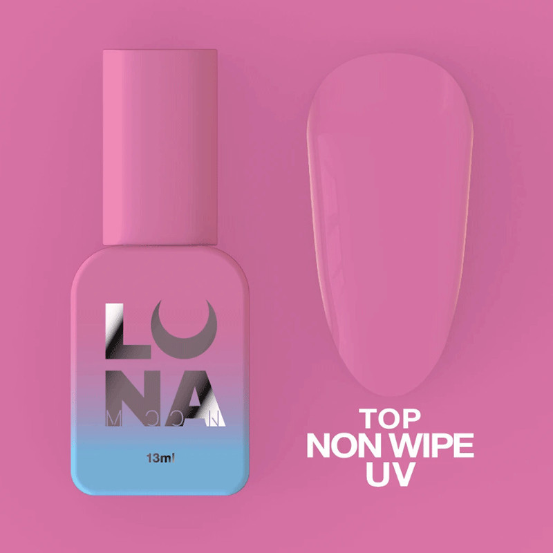 Ilma kleepuva kihita pealislakk - Lunamoon Top Non Wipe - 13ml