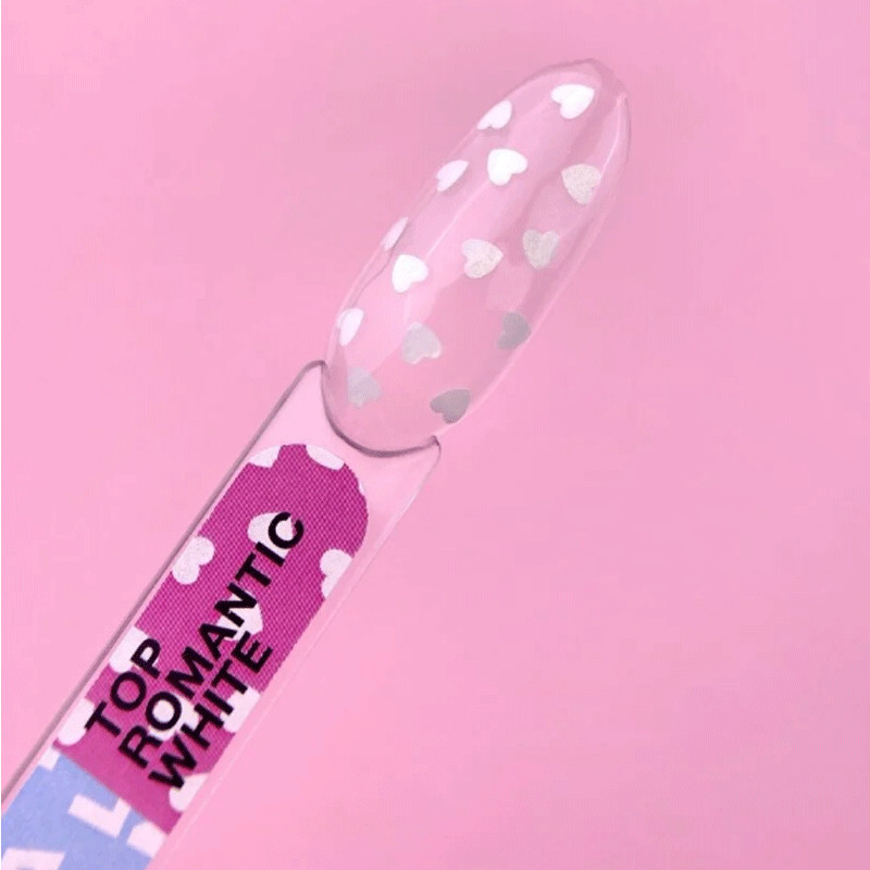 Päällyslakka Lunamoon Top Romantic White - 13ml