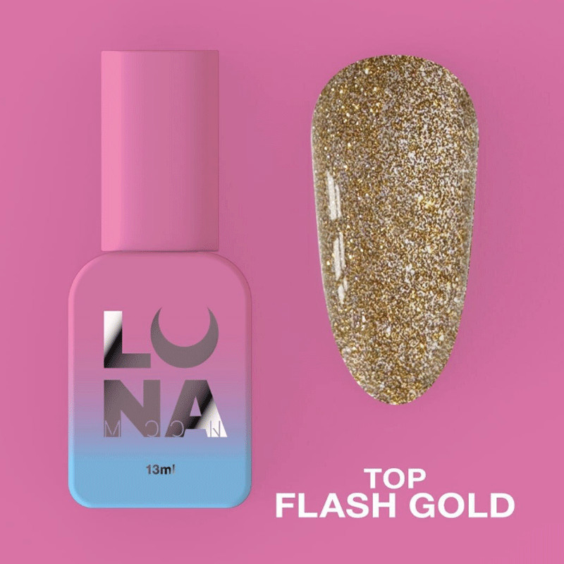 Lunamoon Top Flash Gold  - 13ml
