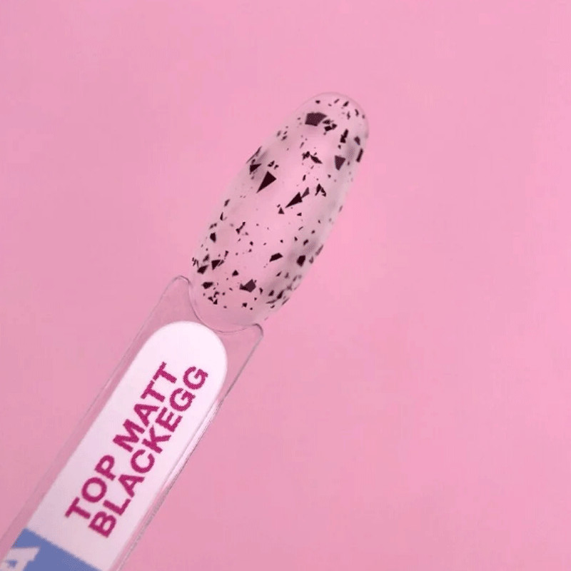 Matte top without sticky layer - Lunamoon Top Matt Blackegg - 13ml