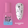 Matte top without sticky layer - Lunamoon Top Matt Blackegg - 13ml