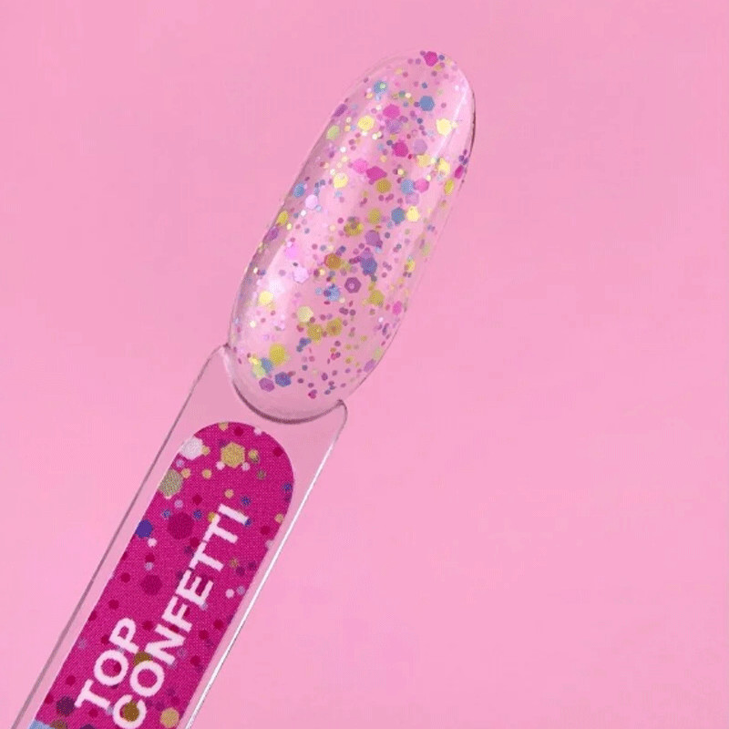 Pealislakk Lunamoon Top Confetti - 13ml