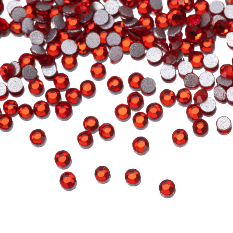 Rhinestones Siam, ss3, 1440 pcs.