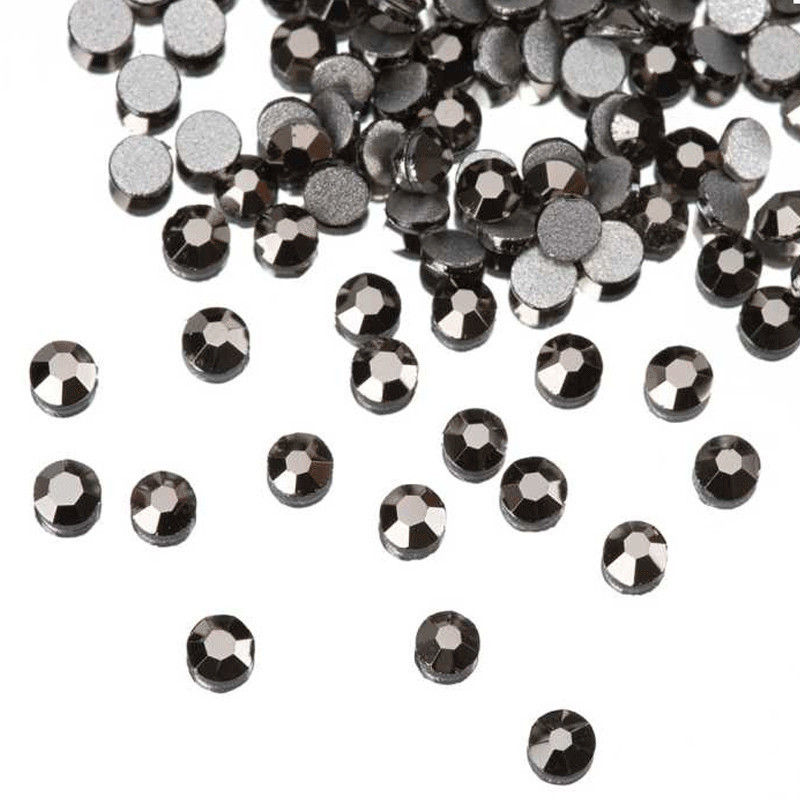 Timantit Vaalea Musta Hematitti, ss5, 1440 pcs