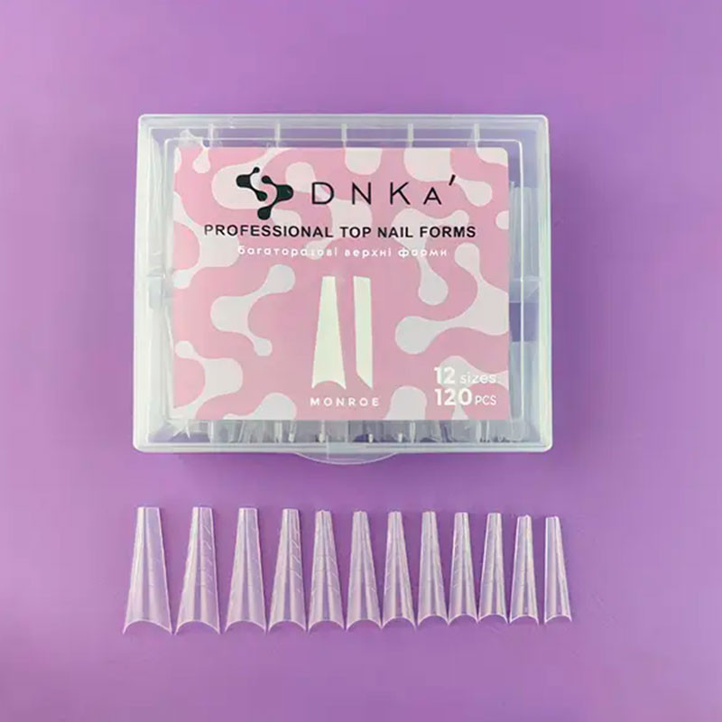 Top forms for building nails - DNKa Top Nail Forms Monroe - 120 pcs