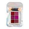 Nail powder, mirror effect, palette 6 colors, No. 6
