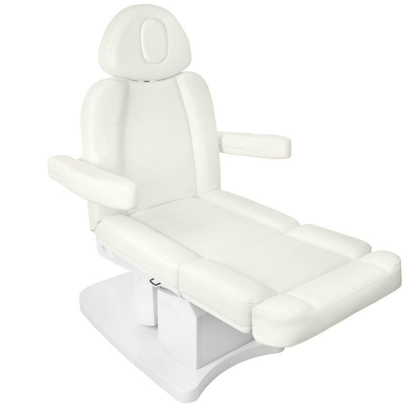 Electric cosmetic chair azzurro 708a 4 strong. white