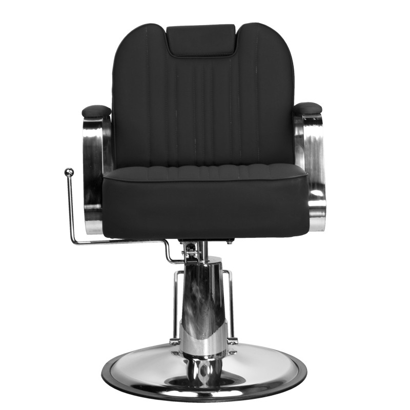 Gabbiano black stern barber chair