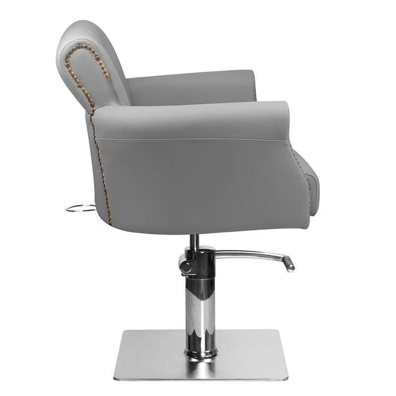 Hair system barber chair ber 8541 gray